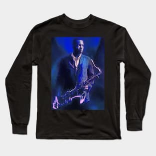 John Coltrane Jazz Legend Long Sleeve T-Shirt